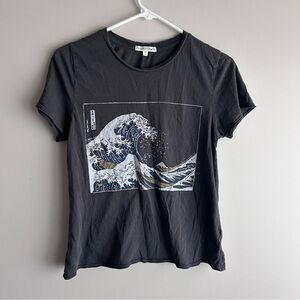 Urban Outfitters Black Graphic Tee